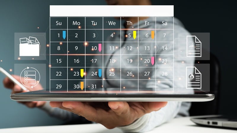 Planificar un calendario de trabajo eficaz